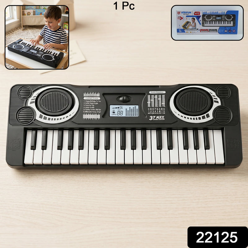 Electronic Musical Keyboard Toy For Kids With Multiple Sounds Mini Piano (1 Pc)