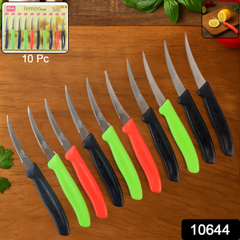 Supermom Stainless Steel Lemon Knife (10 Pc Set)