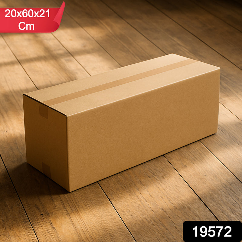 Heavy-duty Brown Box For Product Packing ( 20x60x21 Cm 1 Pc)
