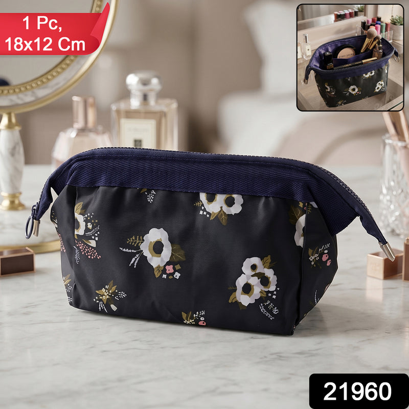 Stylish Multipurpose Cosmetic Storage Pouch Bag (1 Pc 18x12 Cm)