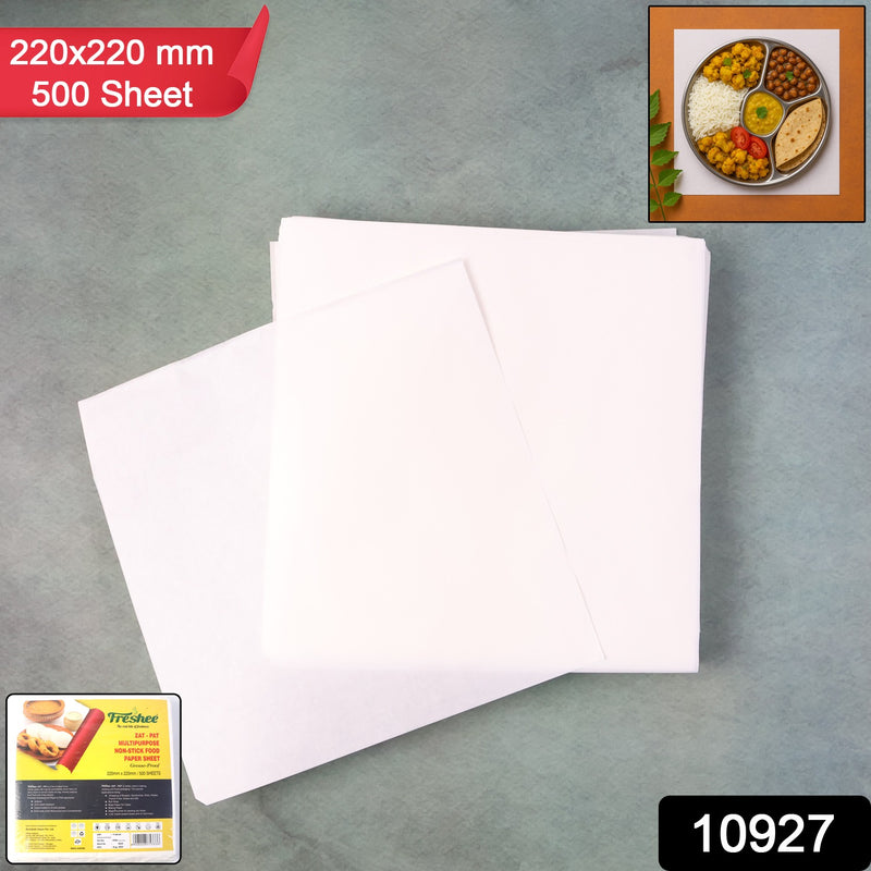Zat-pat Multipurpose Non-stick Food Paper Sheets 220 220 Mm 500 Sheets