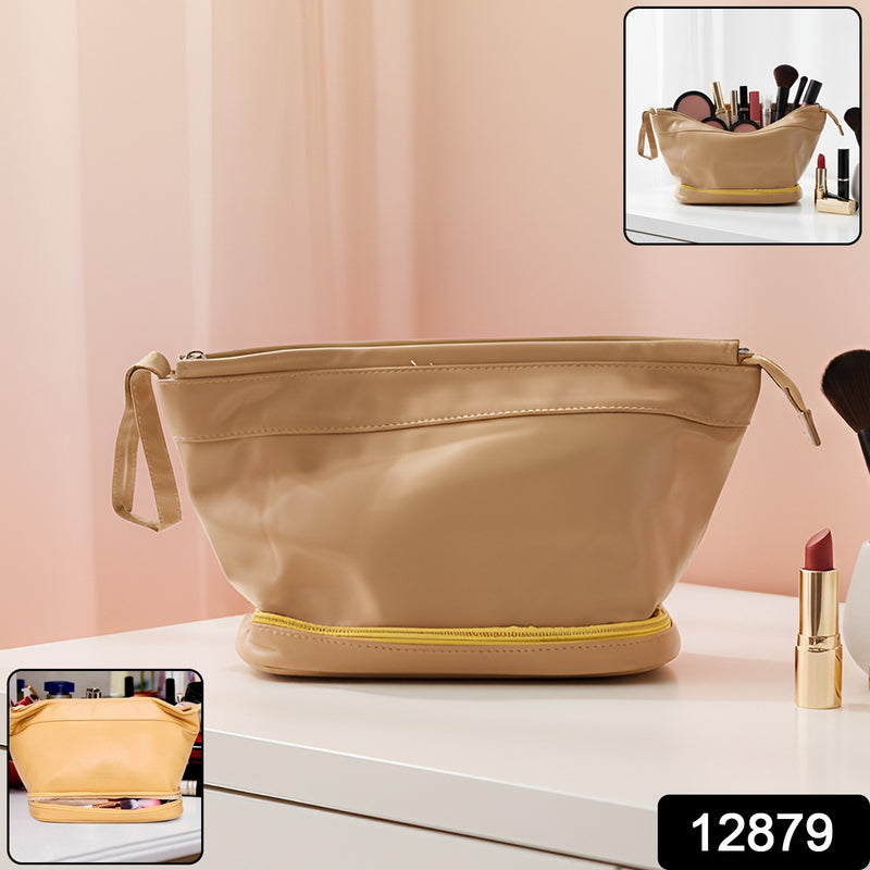 Spacious Cosmetic Makeup Storage Bag (1 Pc)