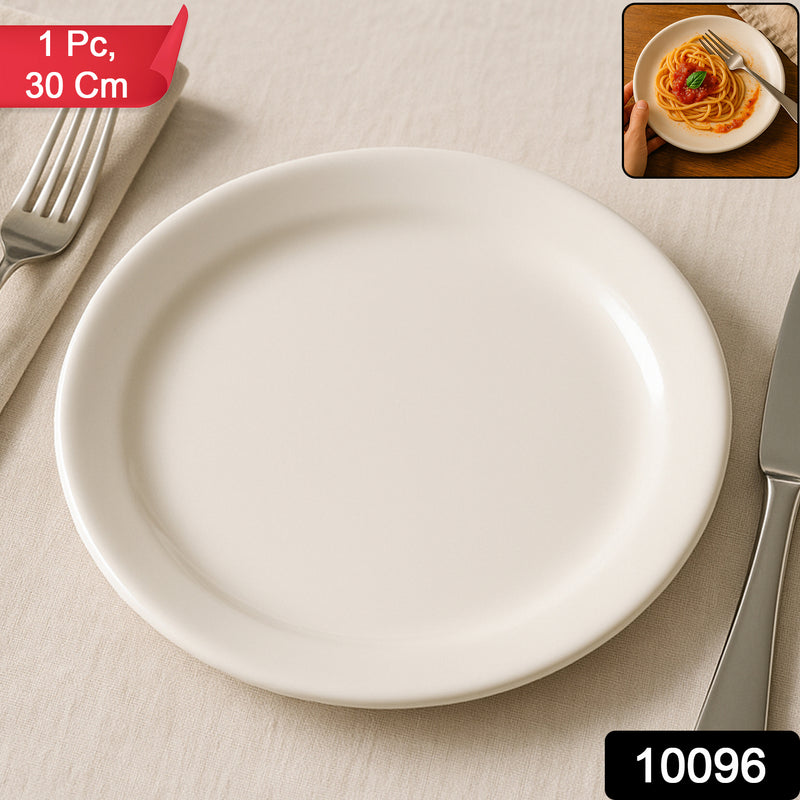 Premium Round Dinner Plate (30cm 1 Pc)