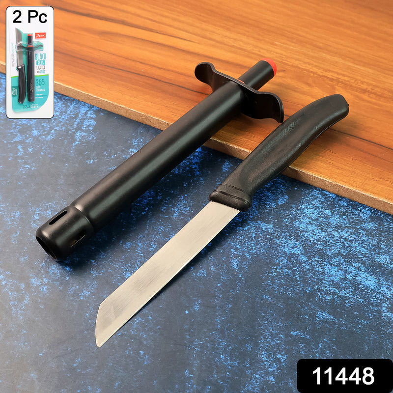 Premium Kitchen Knife With Gas Lighter Combo Set 2