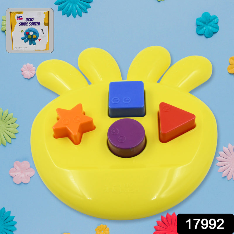 17992 Octoshape Sorter Toy Game That Make Your Kids Brain Sharp Increase Grasping And Sorting Power Education Learning For Girls Boy Gift Product (1 Pc)
