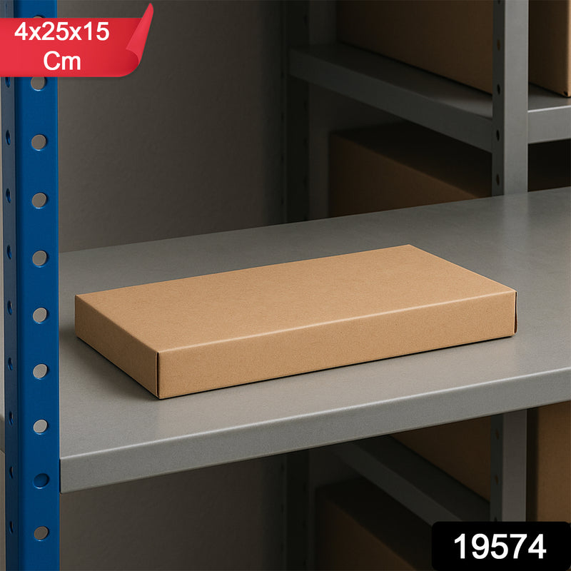 Heavy-duty Brown Box For Product Packing (4x25x15 Cm  1 Pc)