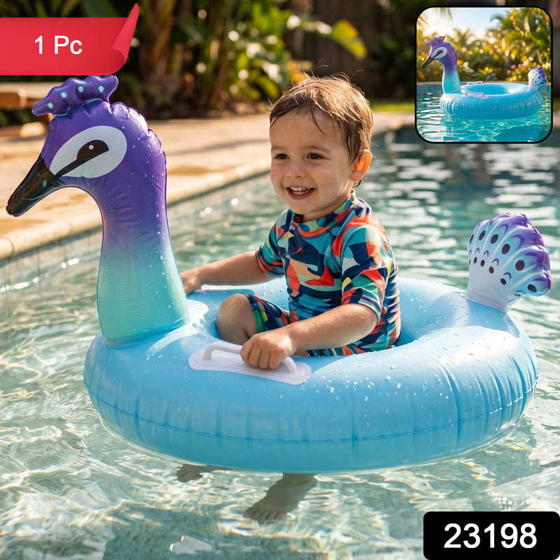 Inflatable Kids Swim Ring Comfortable Floating Safety Swimming Tube (1 Pc)
