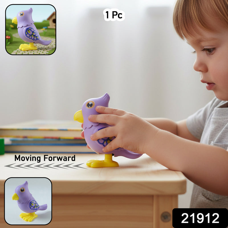 Key Operated Jumping Bird Toy For Kids (1 Pc)