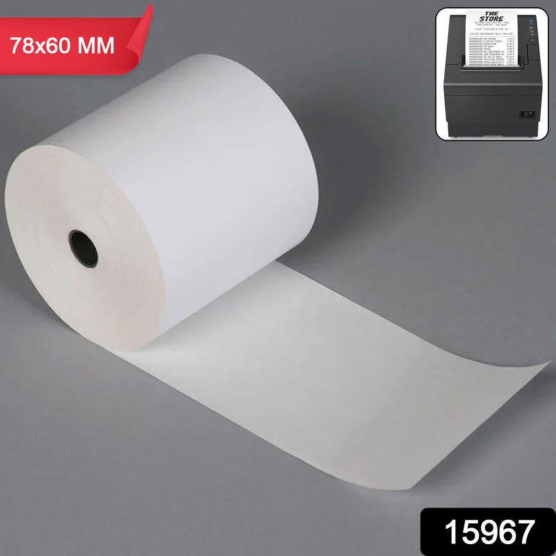 Thermal Label Roll For Barcode Printing (78  60 Mm)