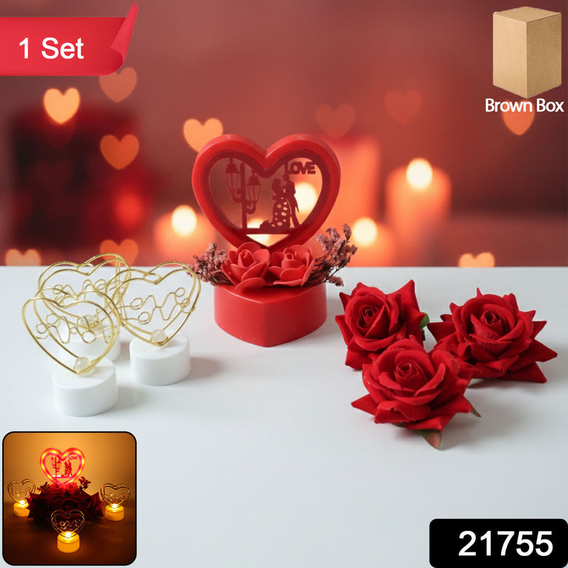Romantic Heart Love Decorative Gift Set (1 Set)